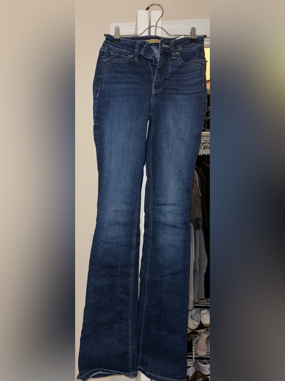 Women’s Dark Blue Bootcut Jeans